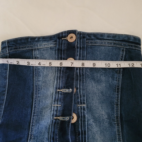 Parisian Women's Jeans Romper - Picture 2 of 10